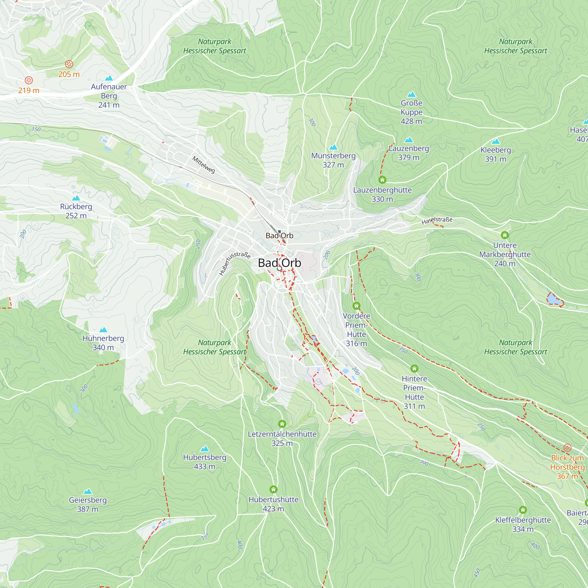 Tourist-Information map