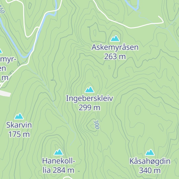 Map of Ingeberskleiv