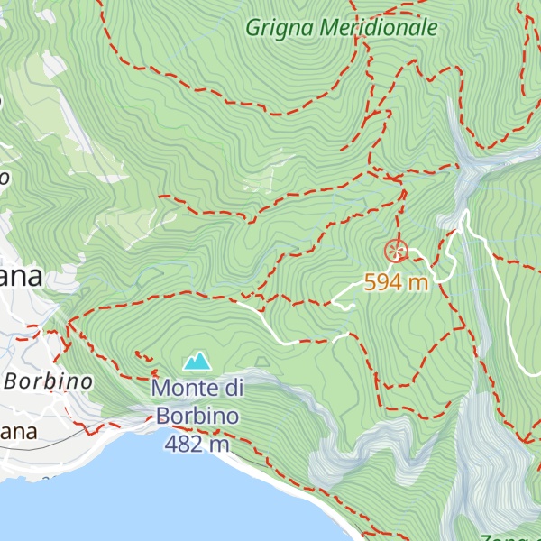 Map of Cascina al Ponte