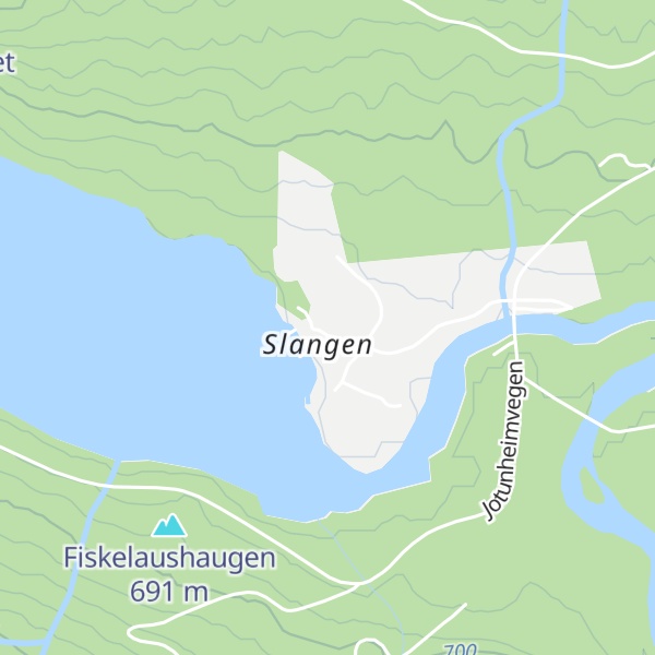 Map of Slangen seter