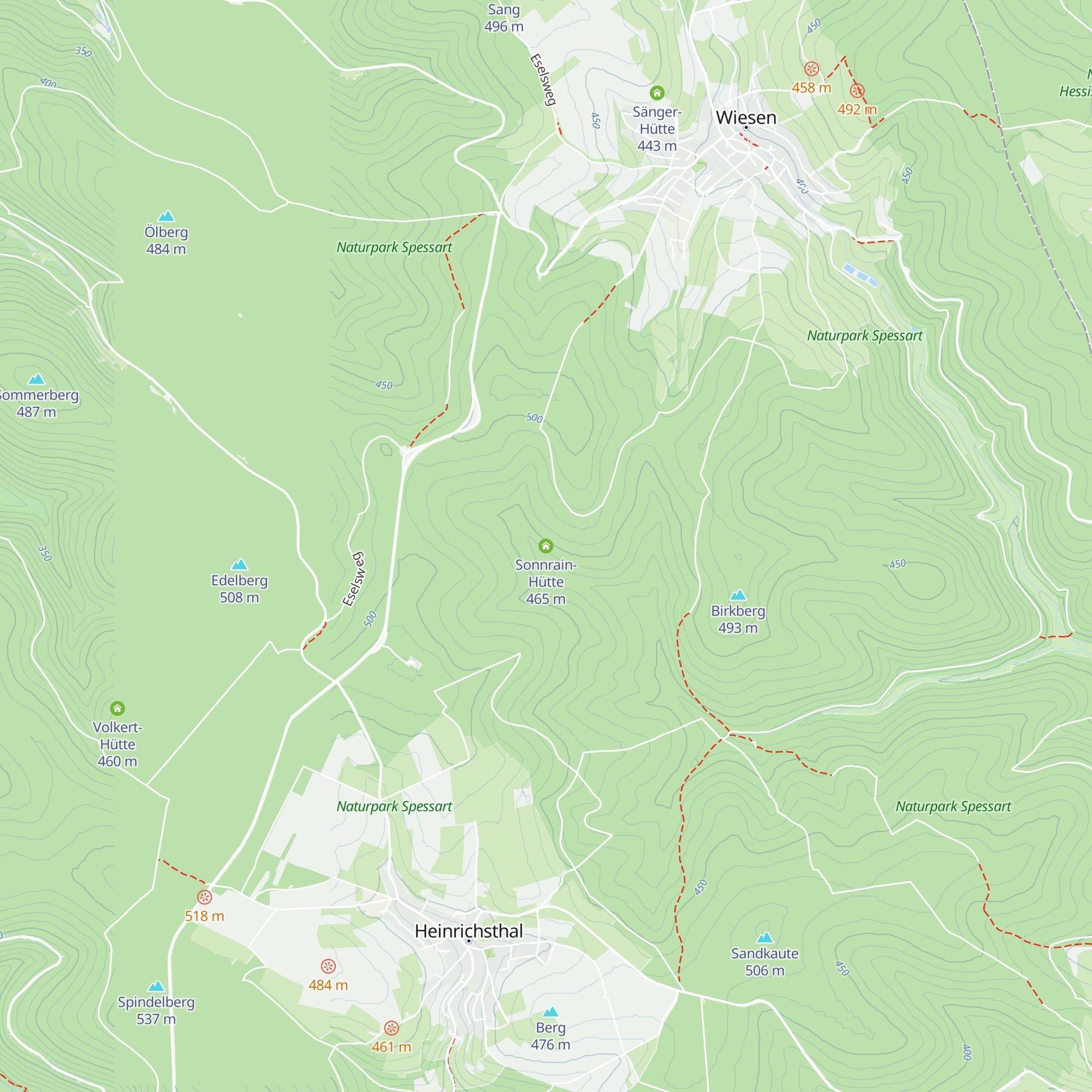 Sonnrain-Hütte map
