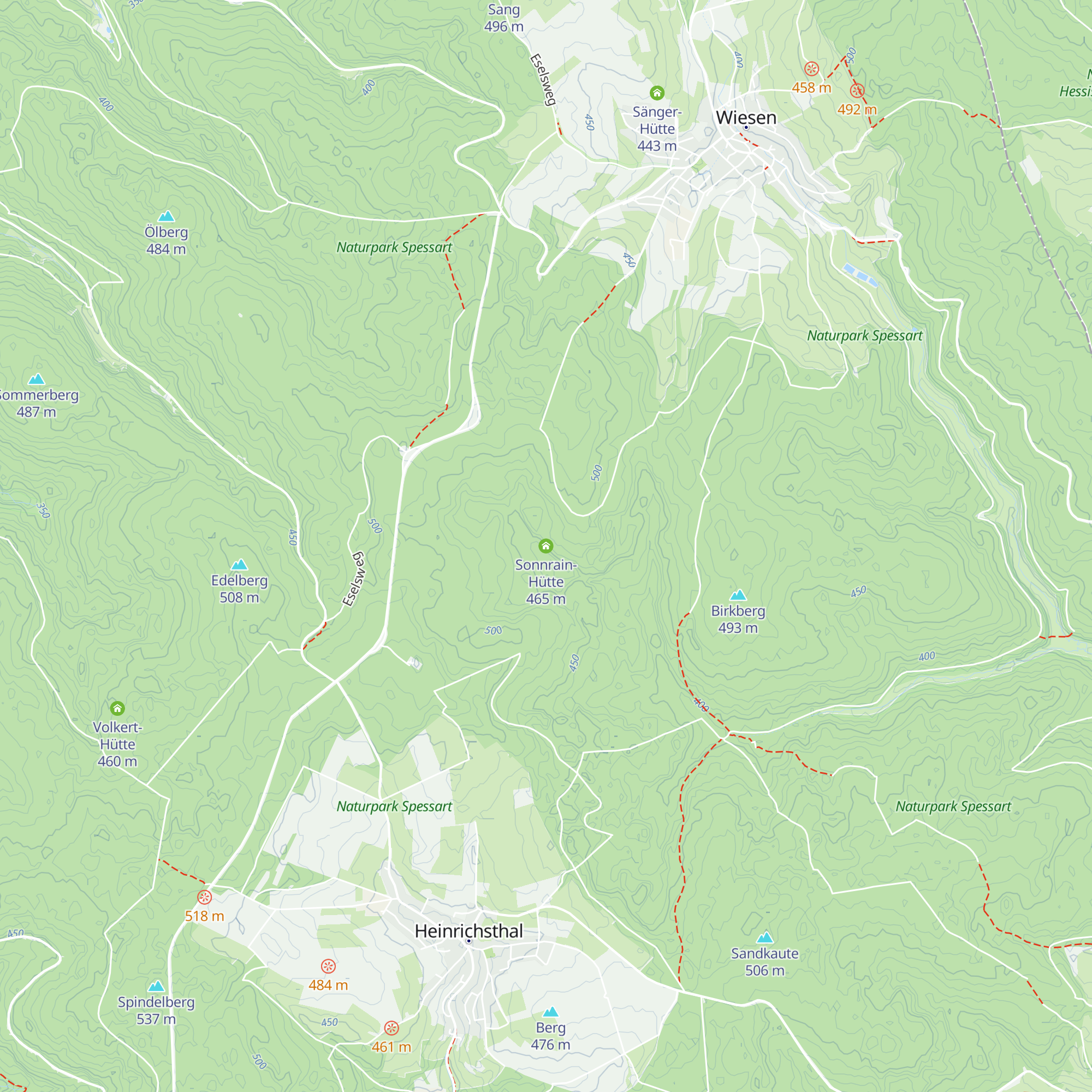 Sonnrain-Hütte map