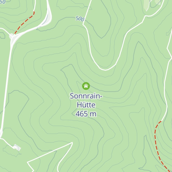 Map of Sonnrain-Hütte