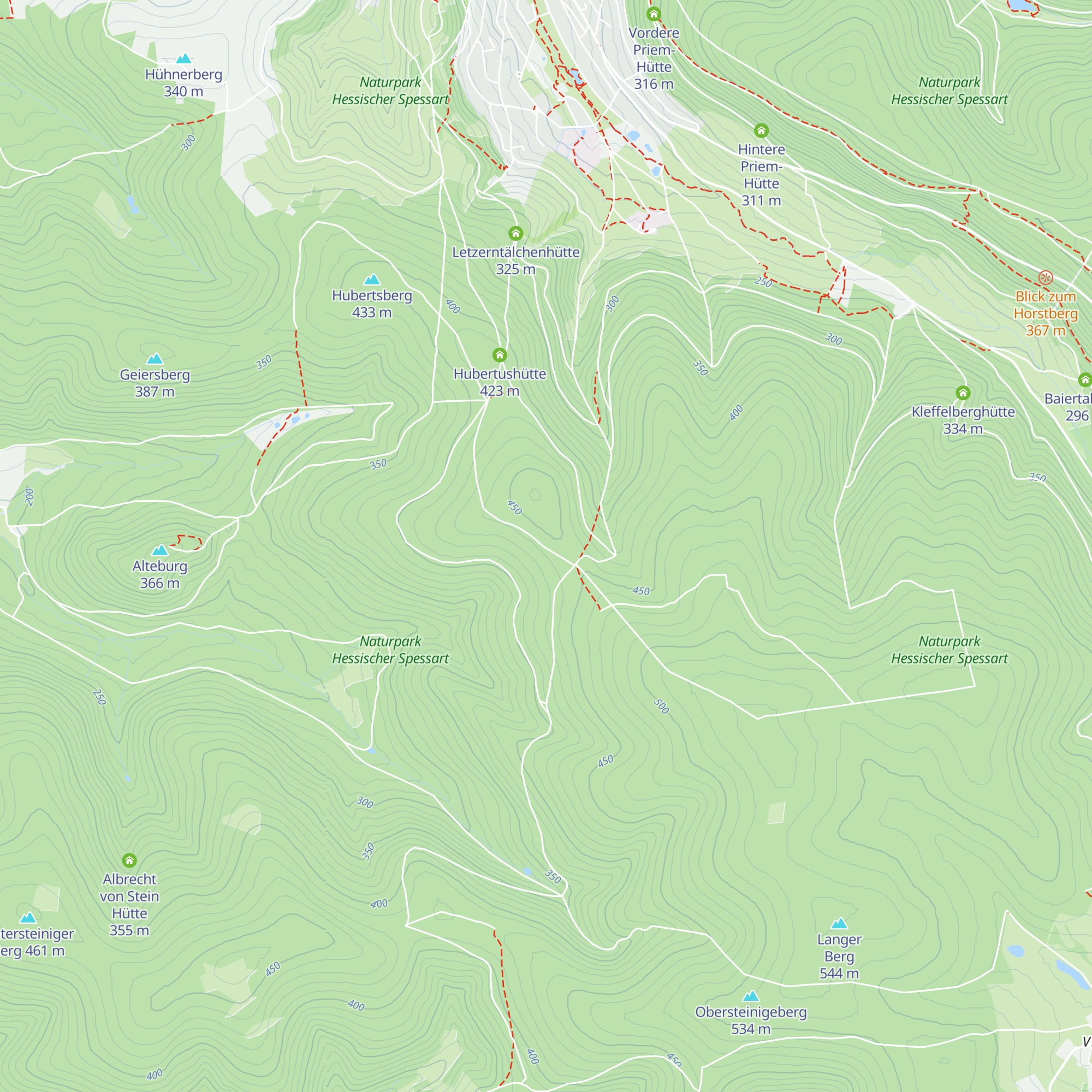 Fleischmannhütte map