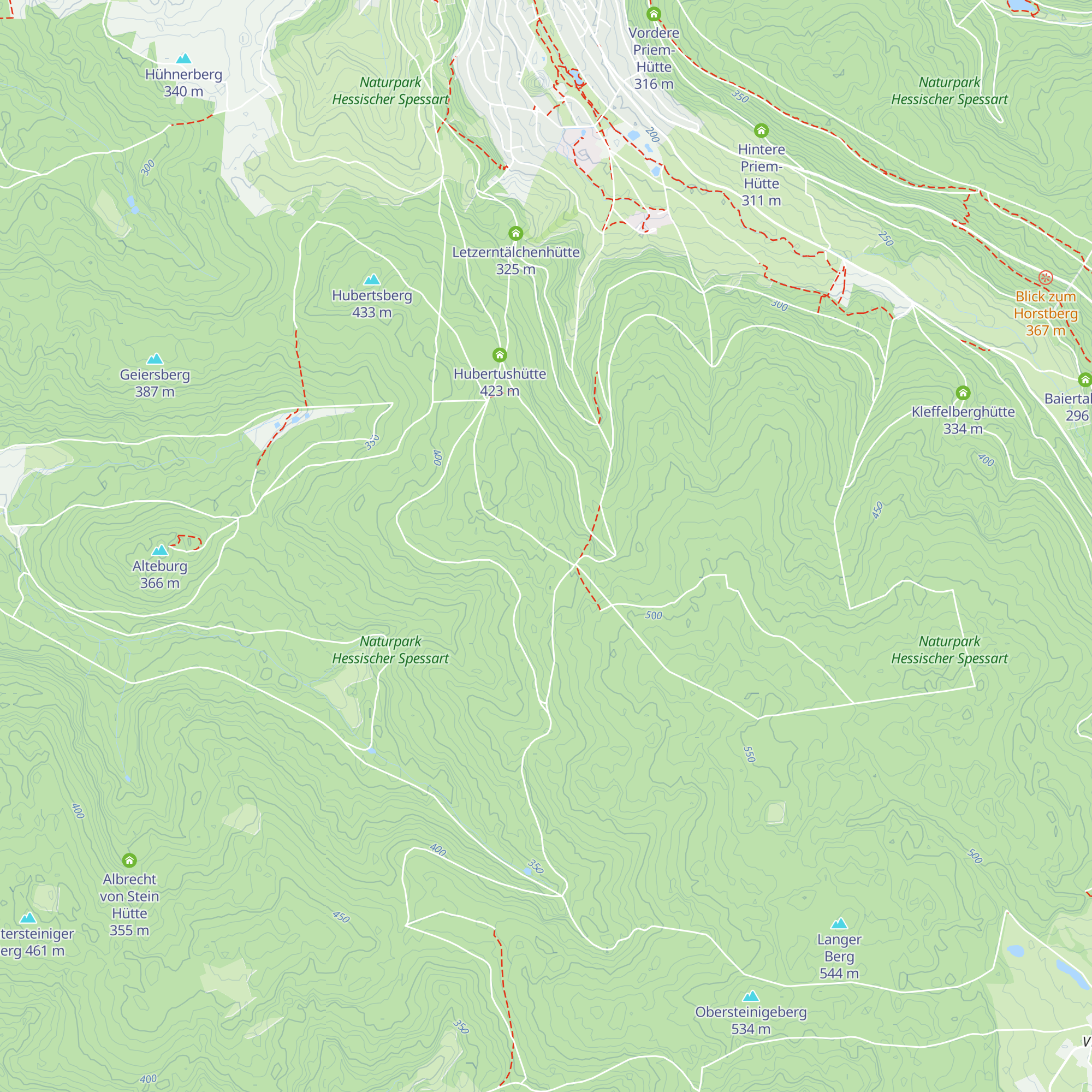 Fleischmannhütte map