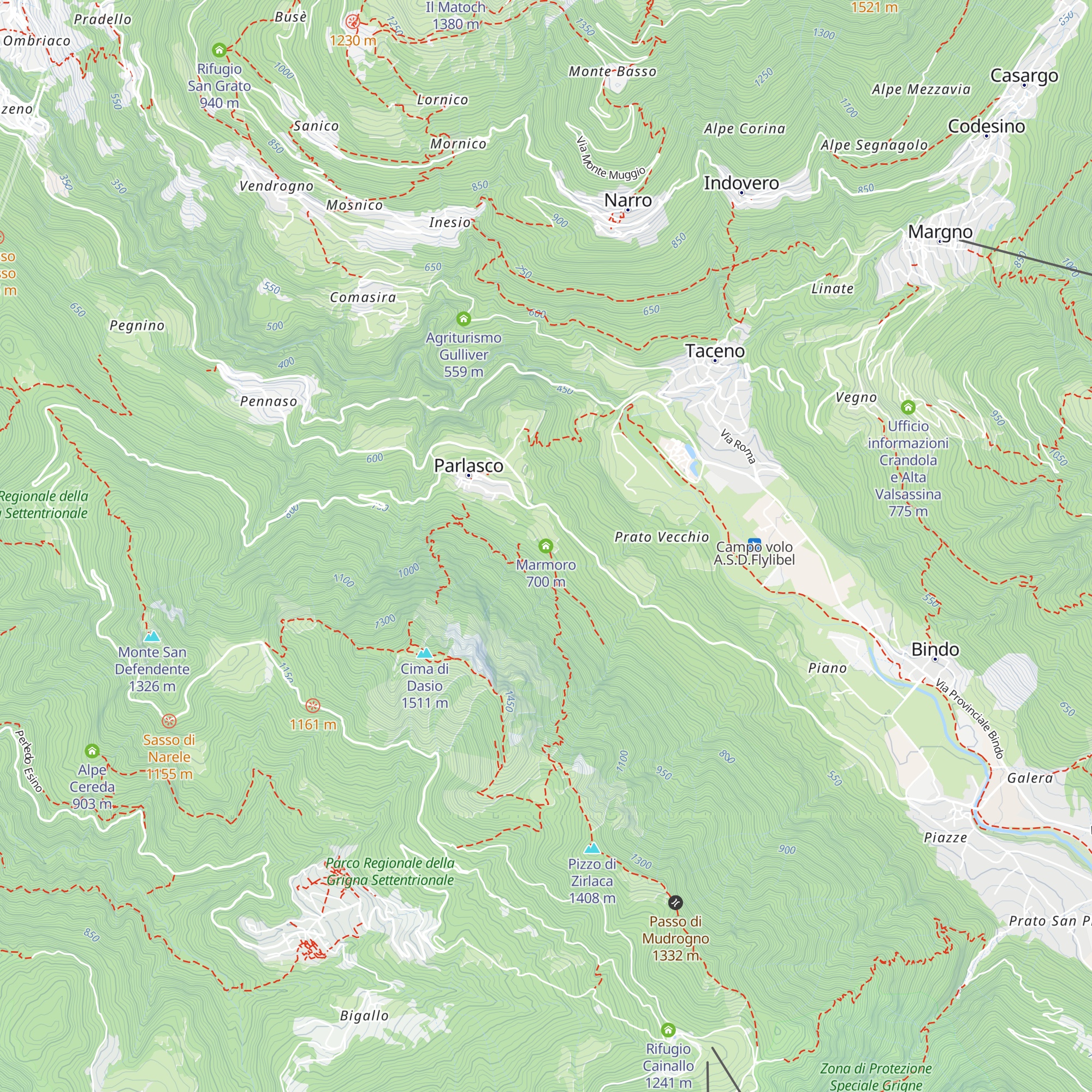 Marmoro map