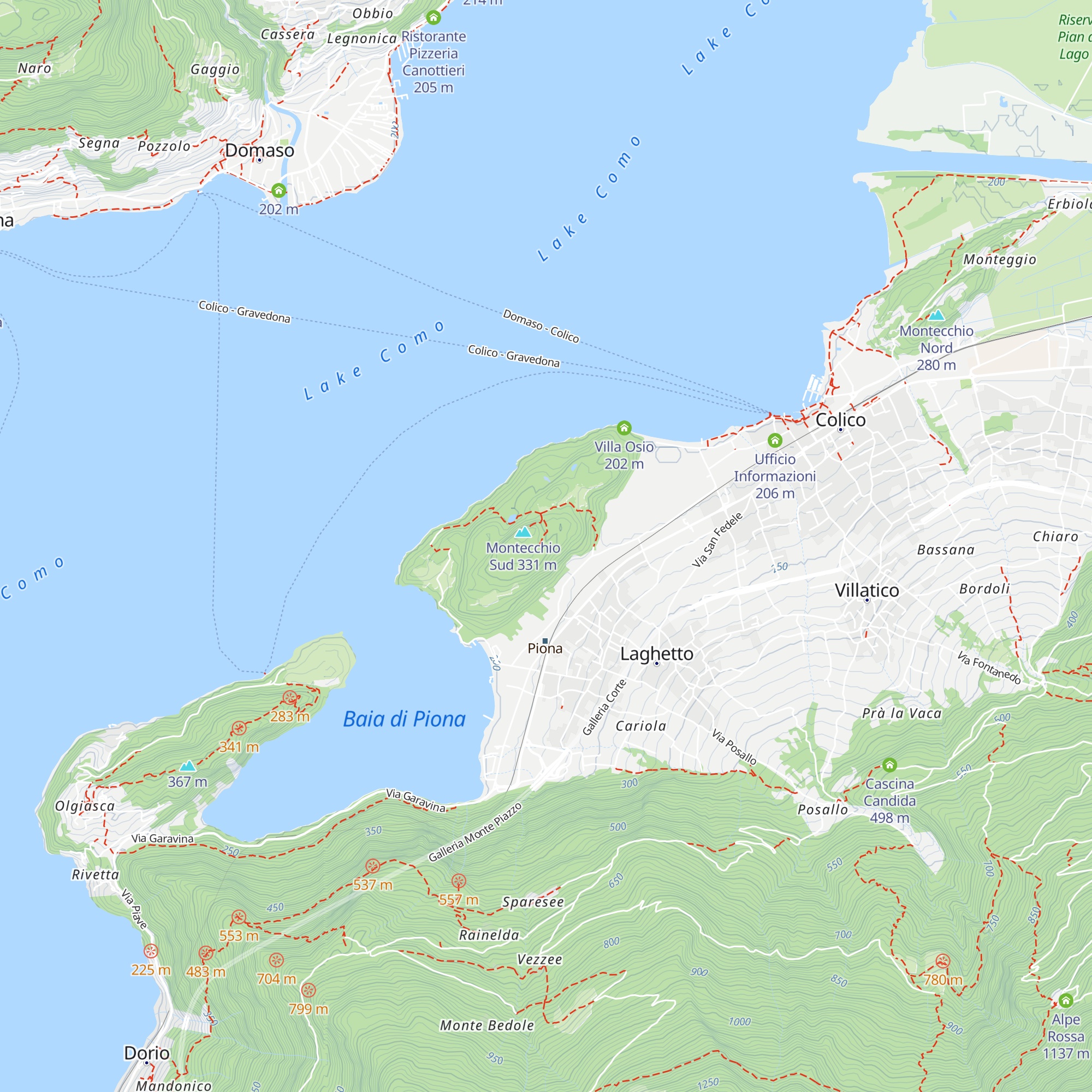 Casa Polti map