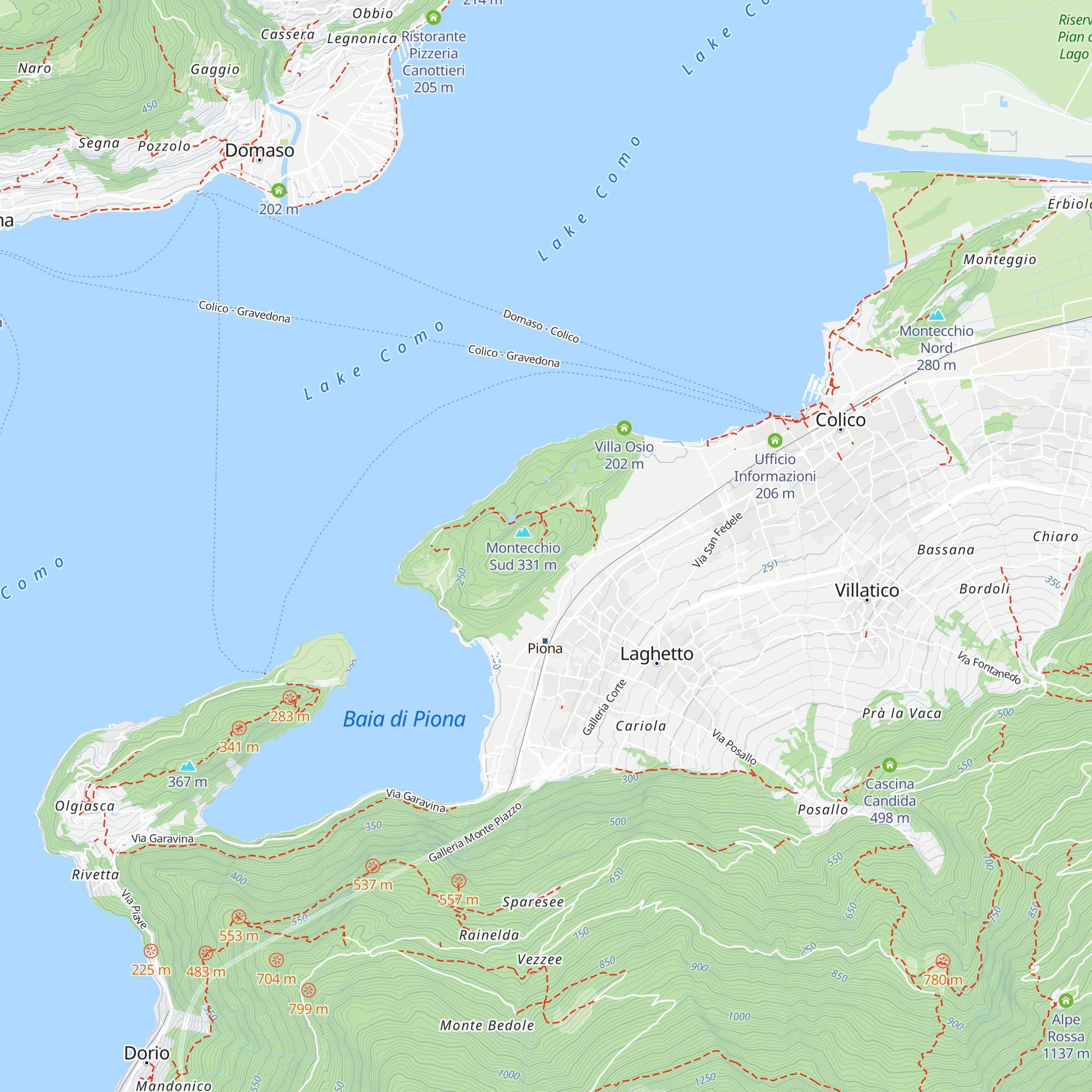 Casa Polti map