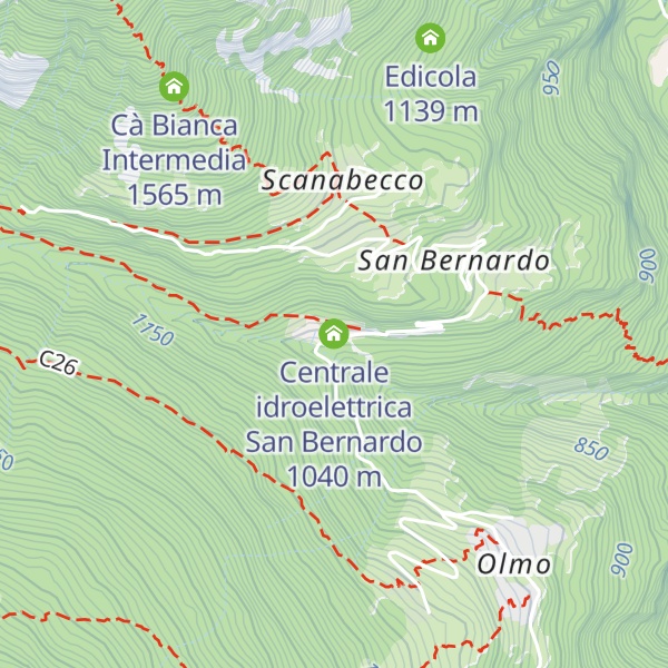Map of Centrale idroelettrica San Bernardo