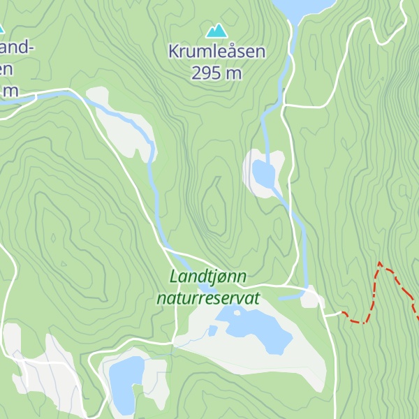 Map of Høgsteåsen