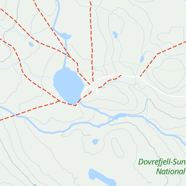 Map of Snøheim