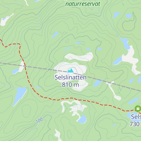Map of Selslinatten