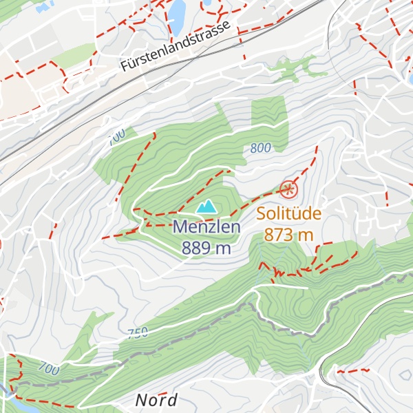 Map of Menzlen