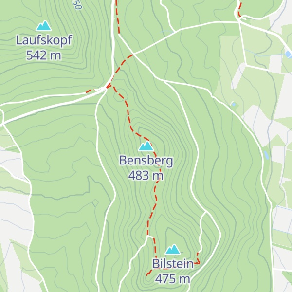 Map of Bensberg