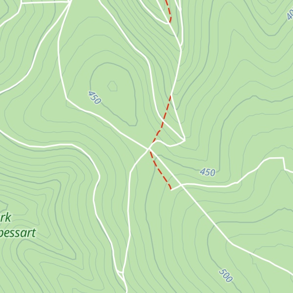 Map of Bieberer Hütte