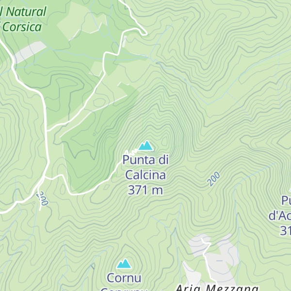 Map of Punta di Calcina