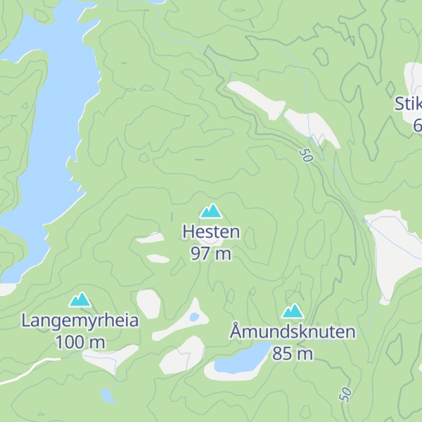 Map of Hesten