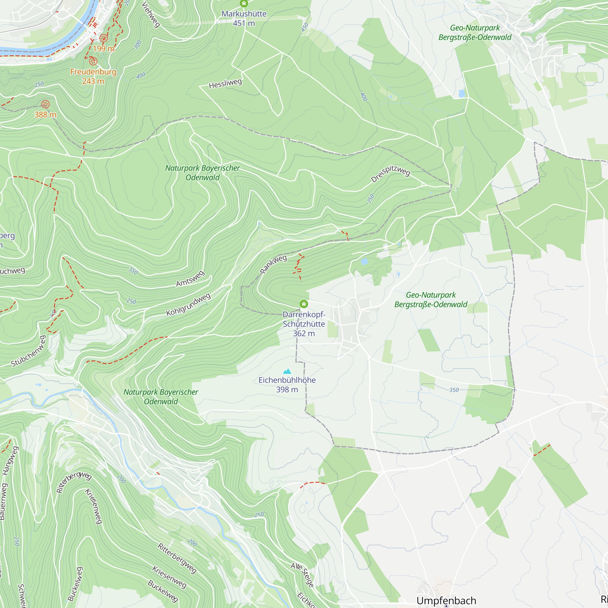 Darrenkopf-Schutzhütte map