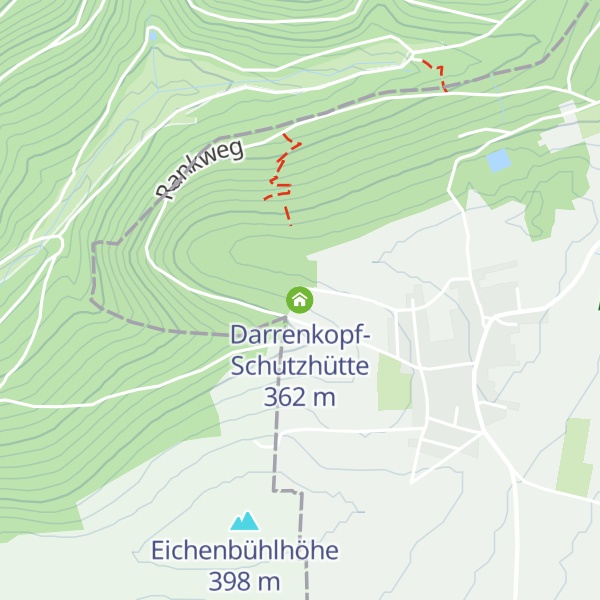 Map of Darrenkopf-Schutzhütte