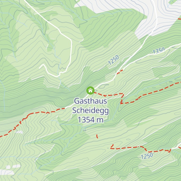 Map of Gasthaus Scheidegg