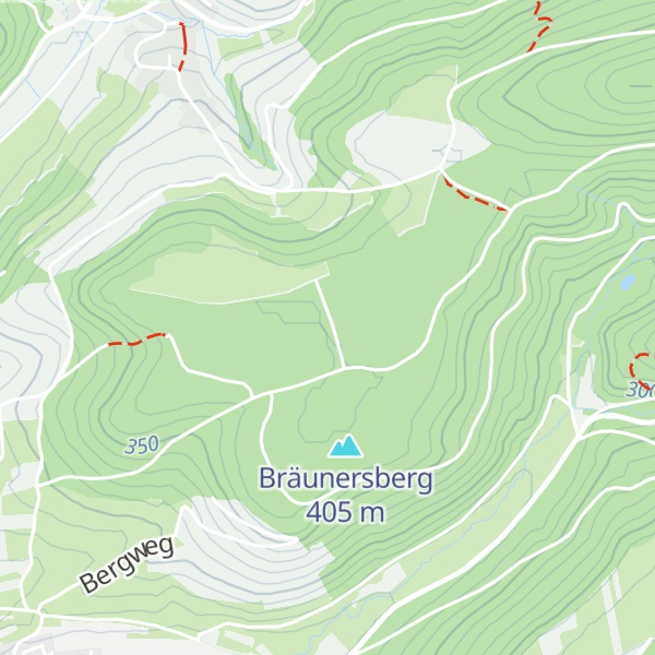 Map of Werner-Frank-Hütte
