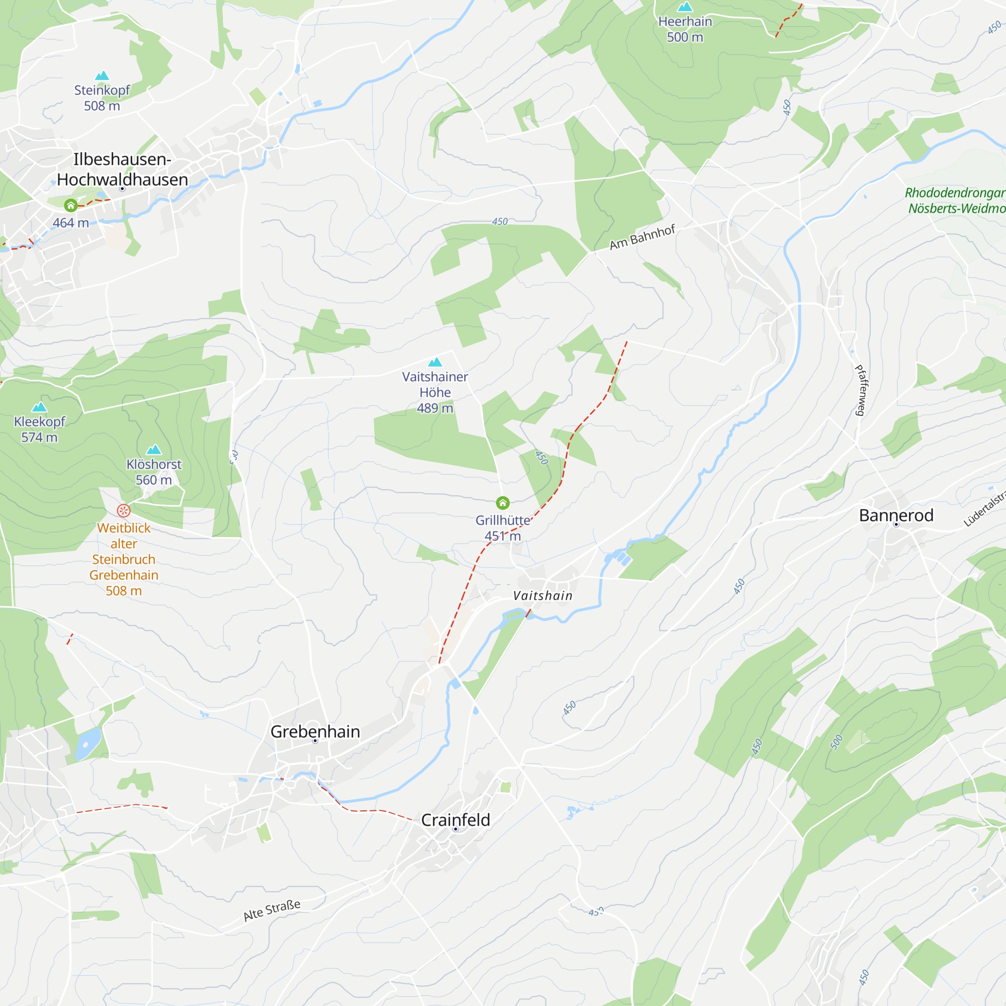 Grillhütte map