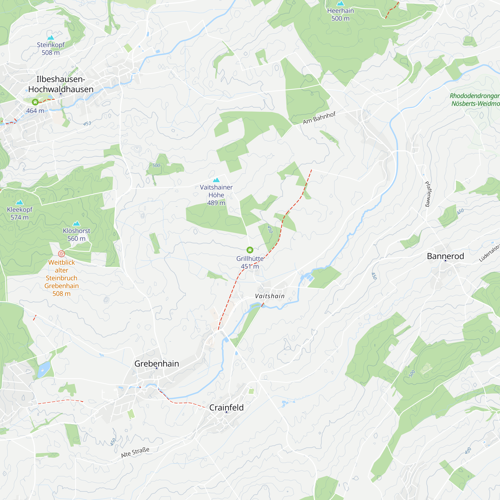 Grillhütte map