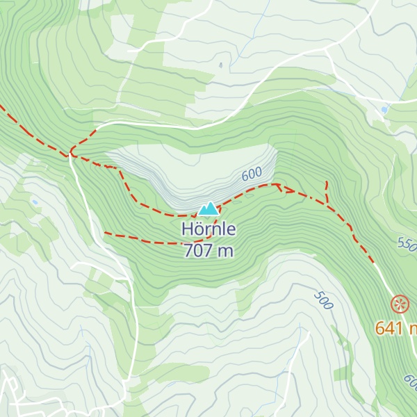 Map of Hörnle
