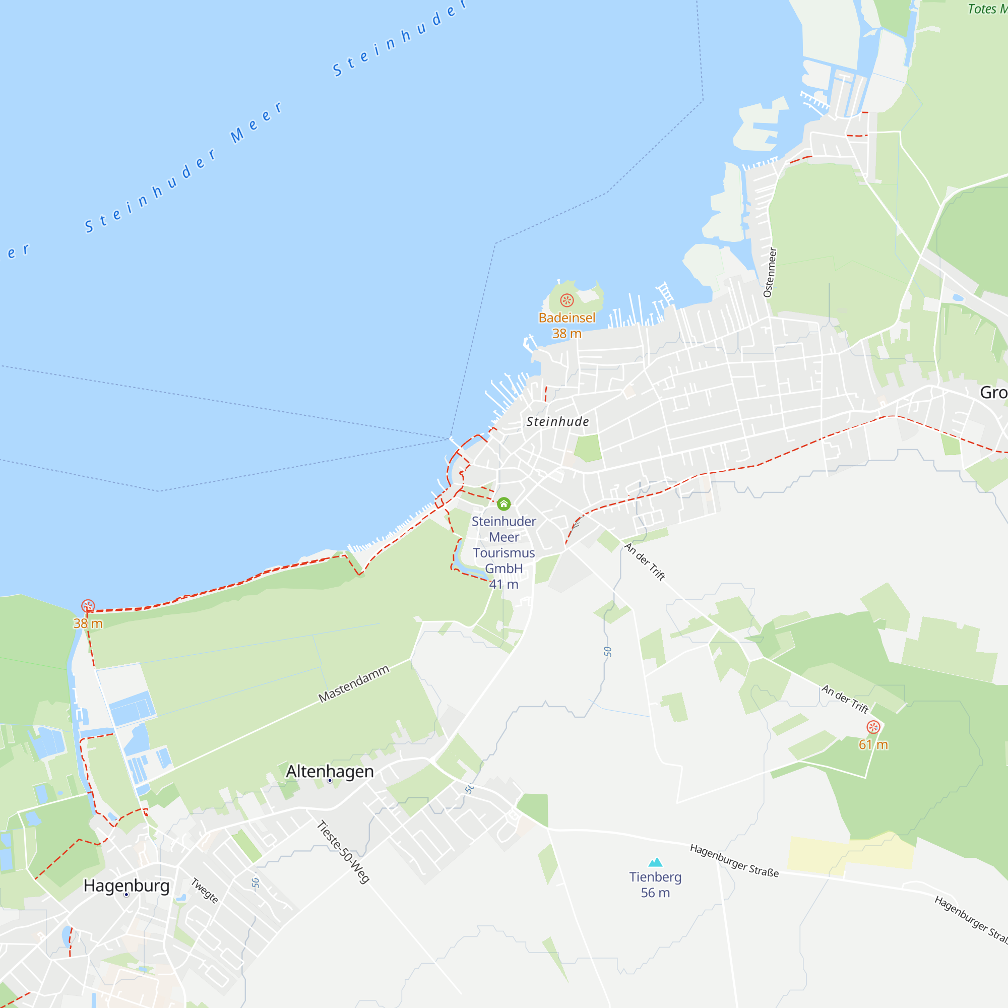 Steinhuder Meer Tourismus GmbH map