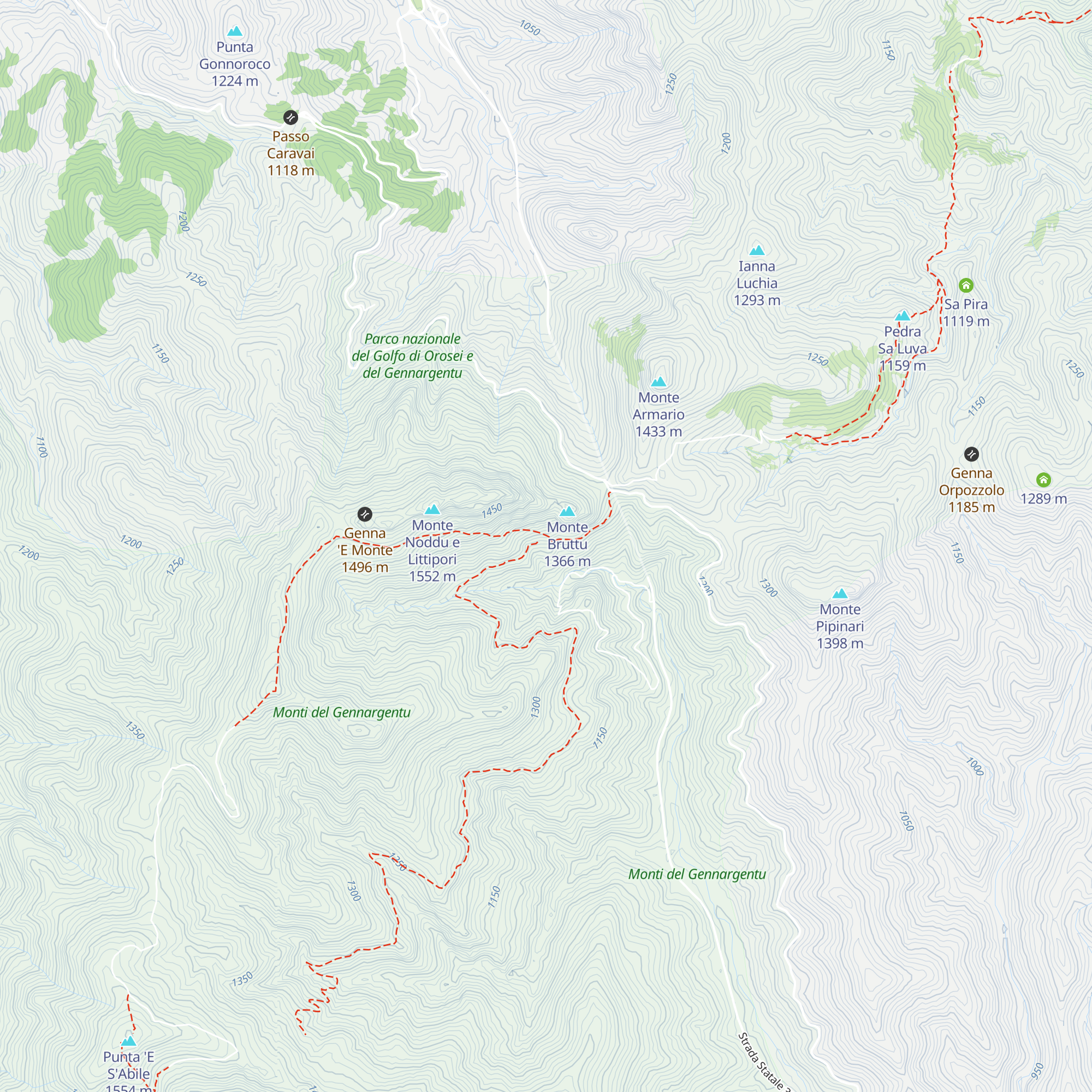 Cuile Sos Ghidileddos map
