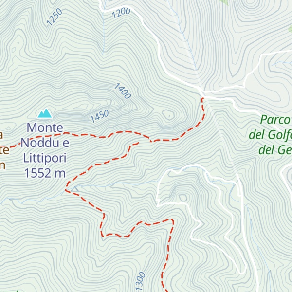 Map of Cuile Sos Ghidileddos