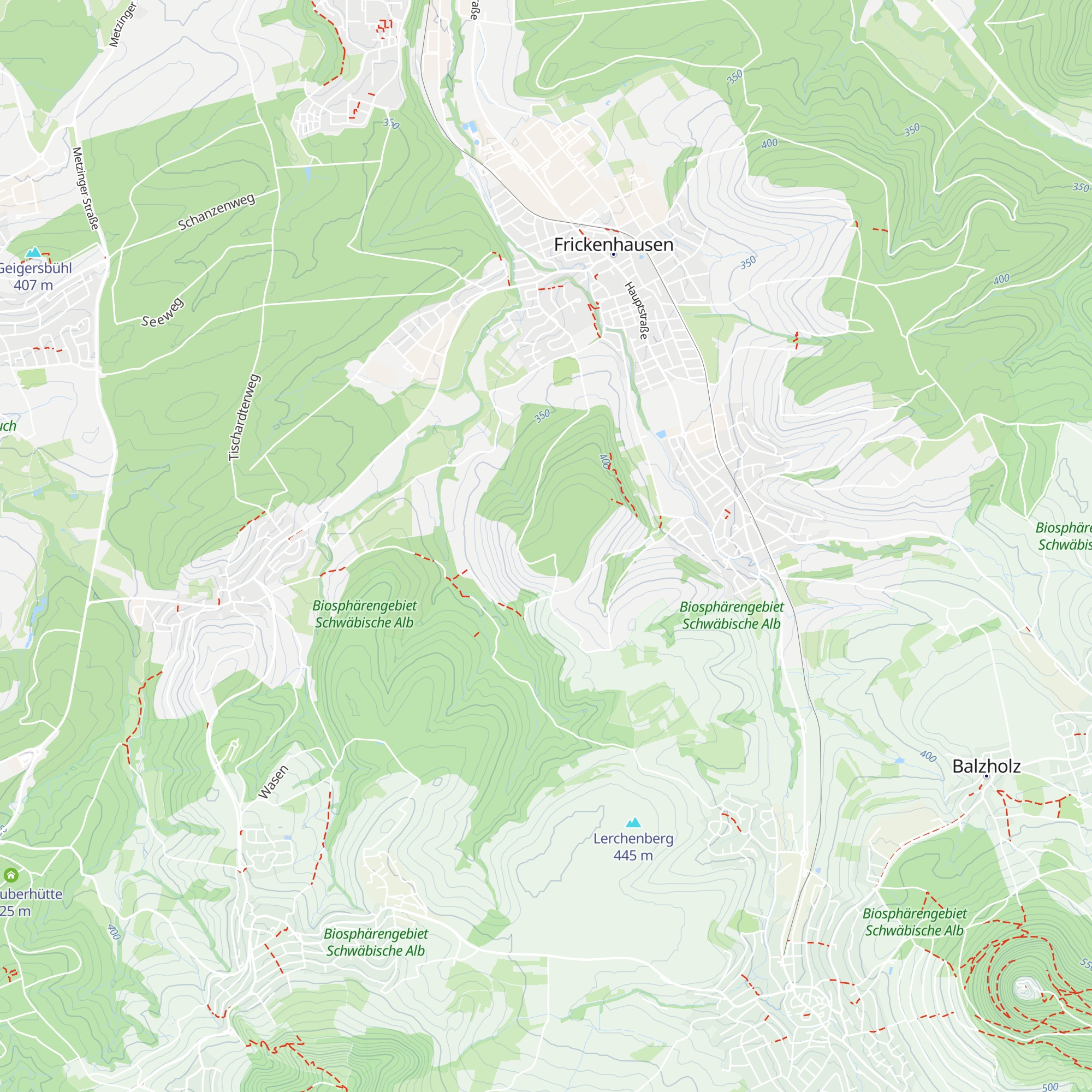 Waldarbeiterhütte map