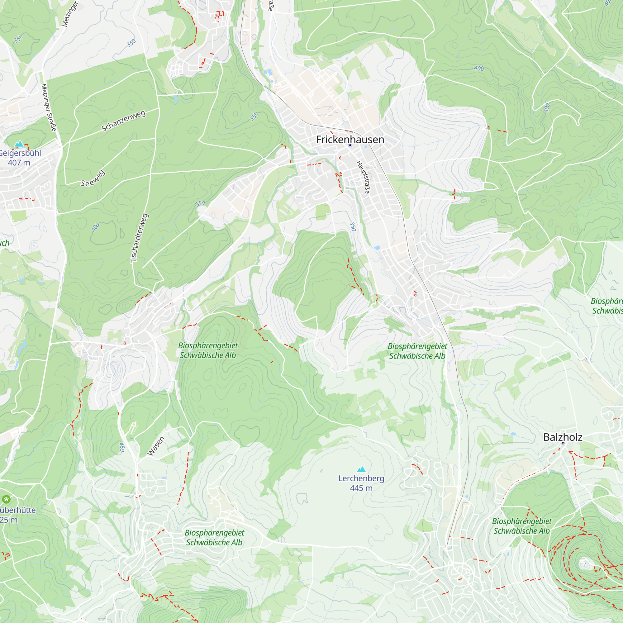Waldarbeiterhütte map