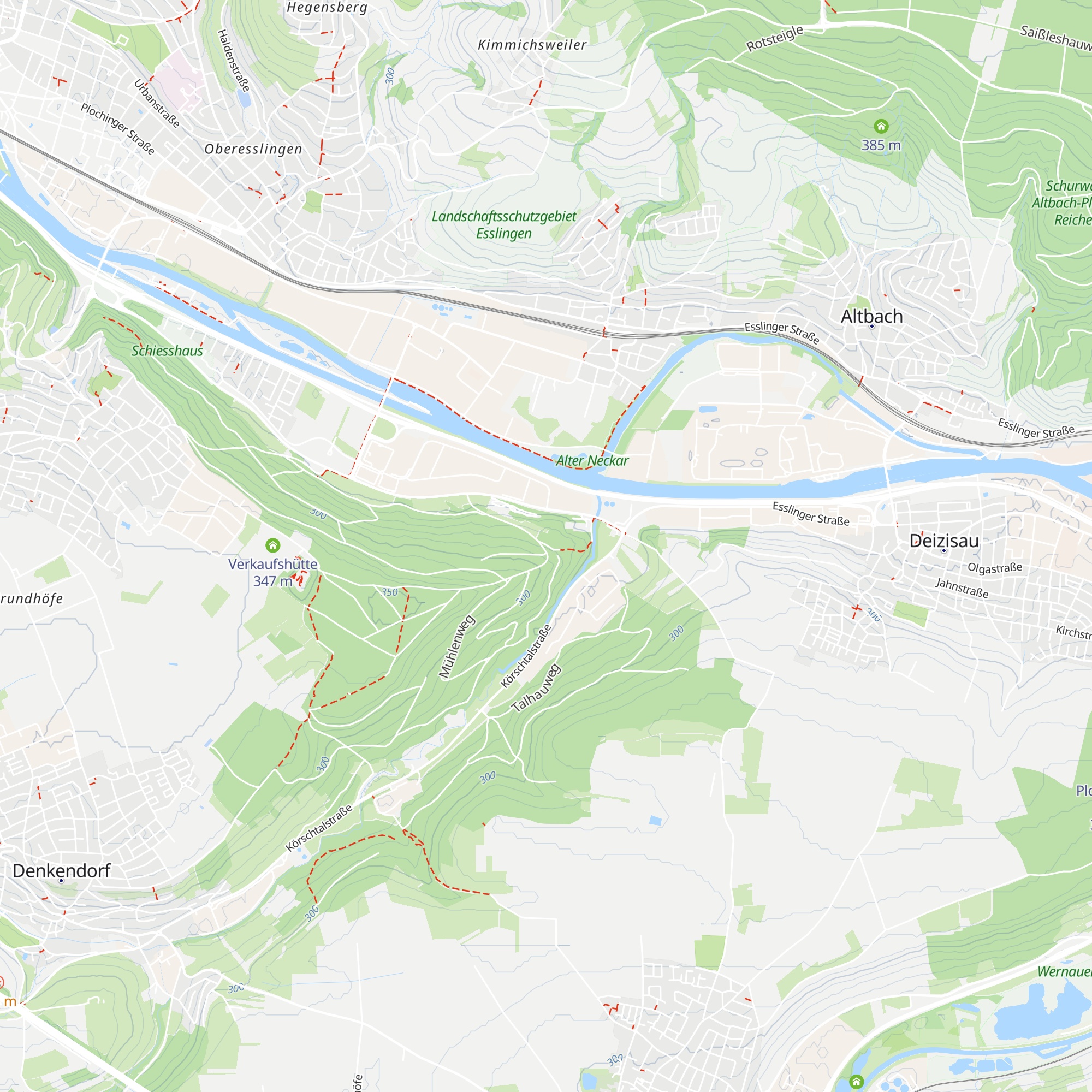 Riederbuckelhütte map