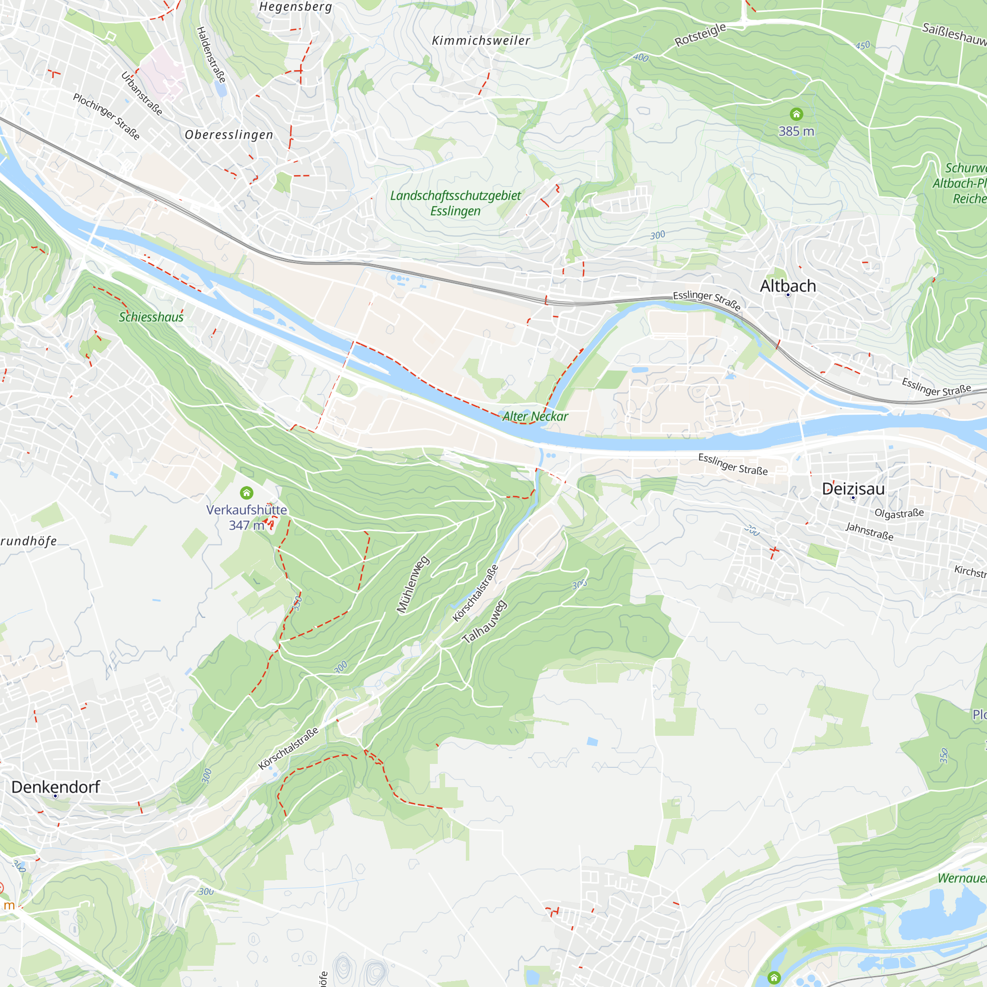Riederbuckelhütte map