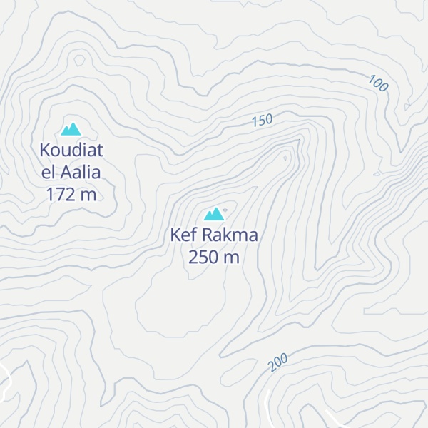 Map of Kef Rakma