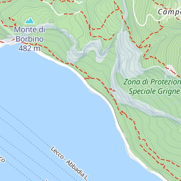 Map of Centrale Elettrica dello Zerbo