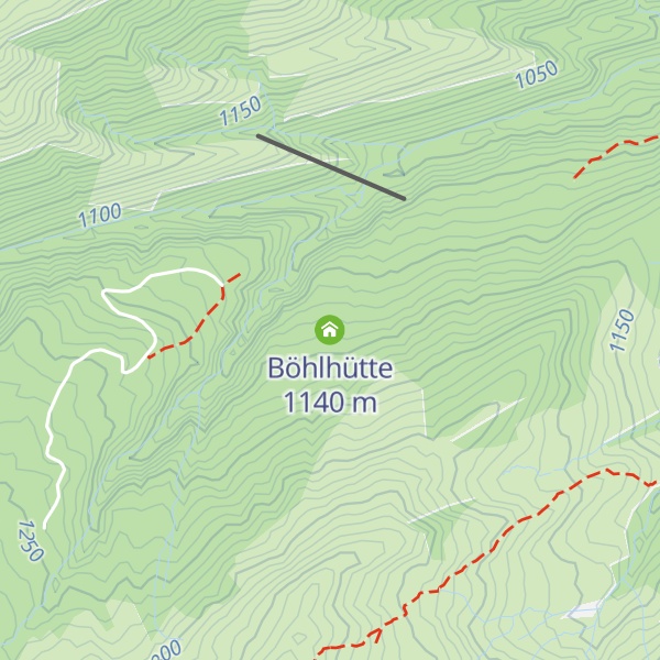 Map of Böhlhütte
