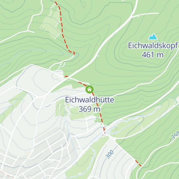 Map of Eichwaldhütte