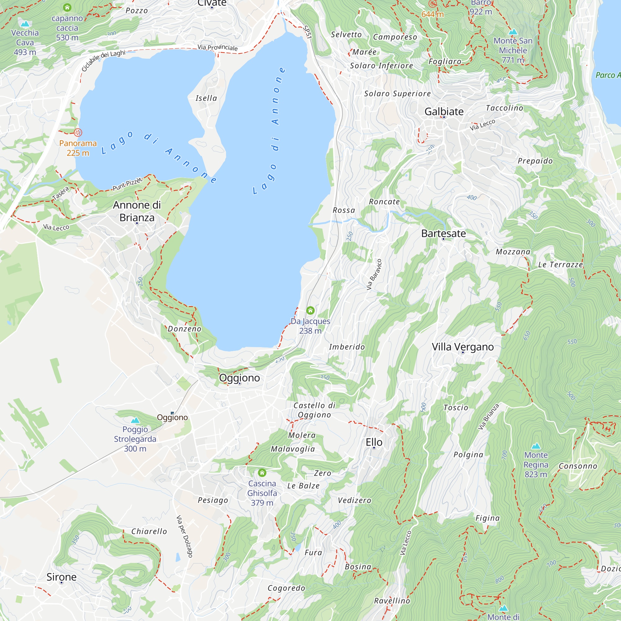 Da Jacques map