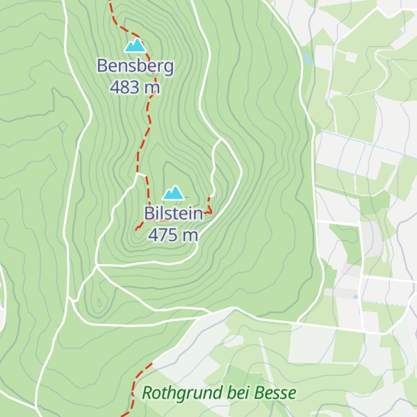 Map of Bilsteinhütte