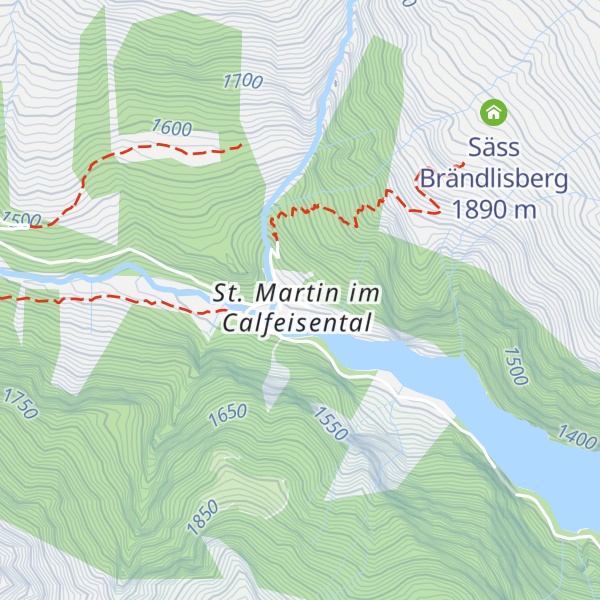 Map of Sankt Martin