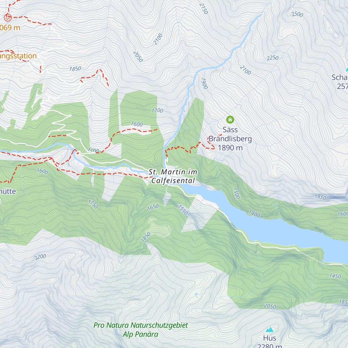 Sankt Martin map