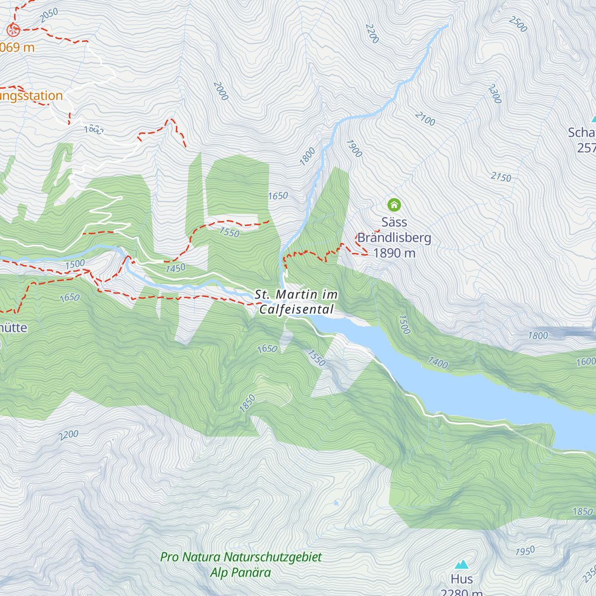 Sankt Martin map