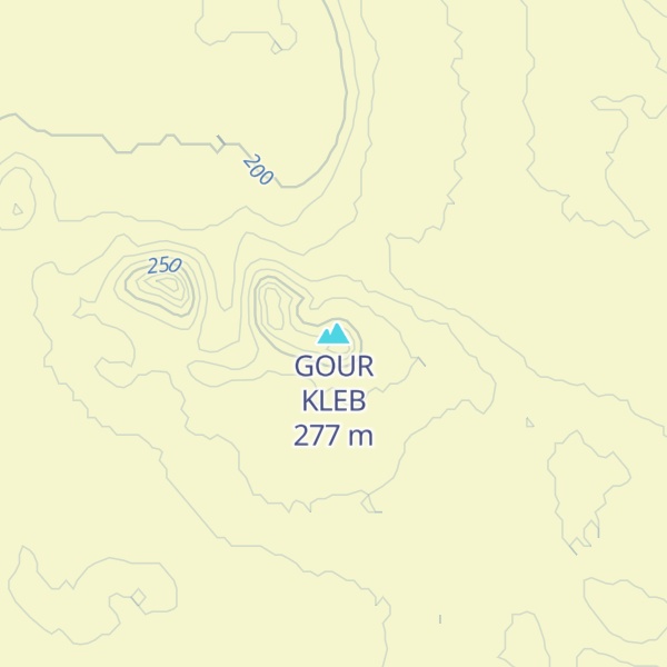 Map of GOUR KLEB