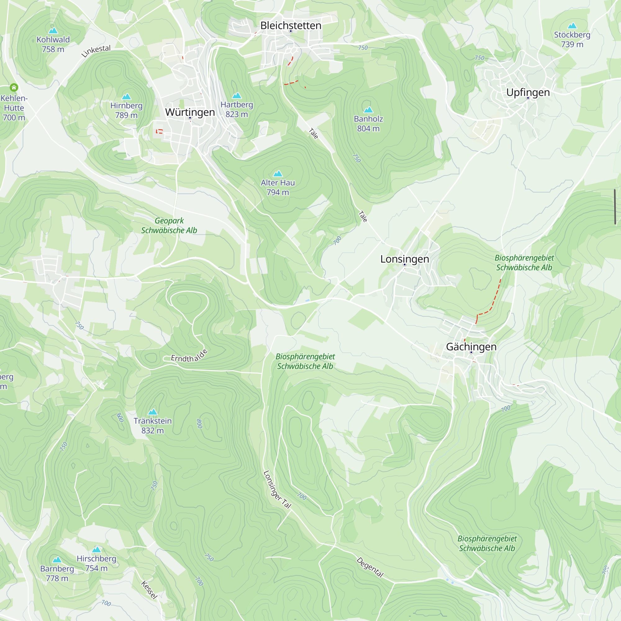 Breinsberghütte map