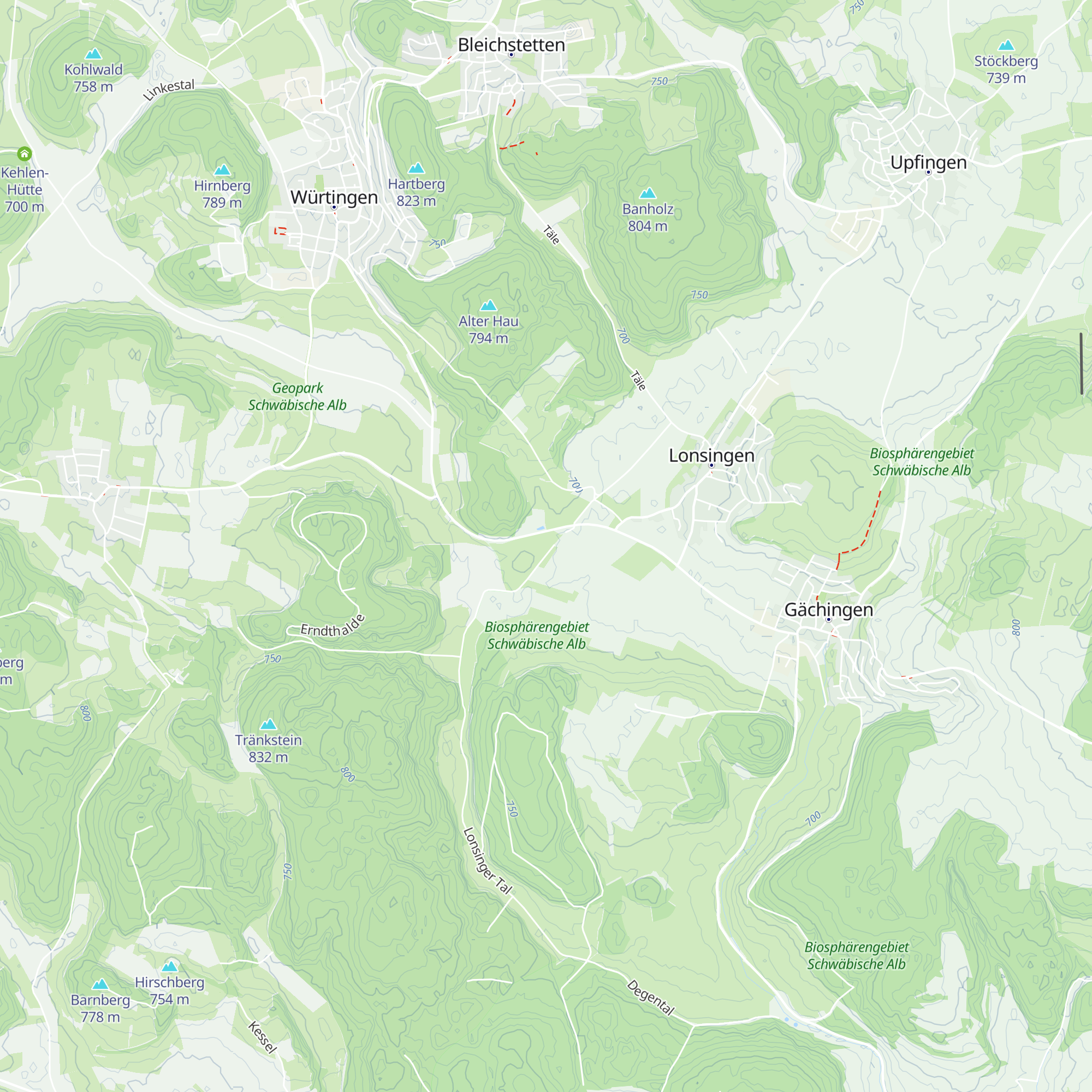 Breinsberghütte map