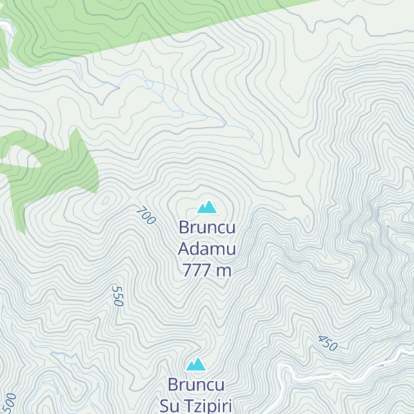 Map of Bruncu Adamu