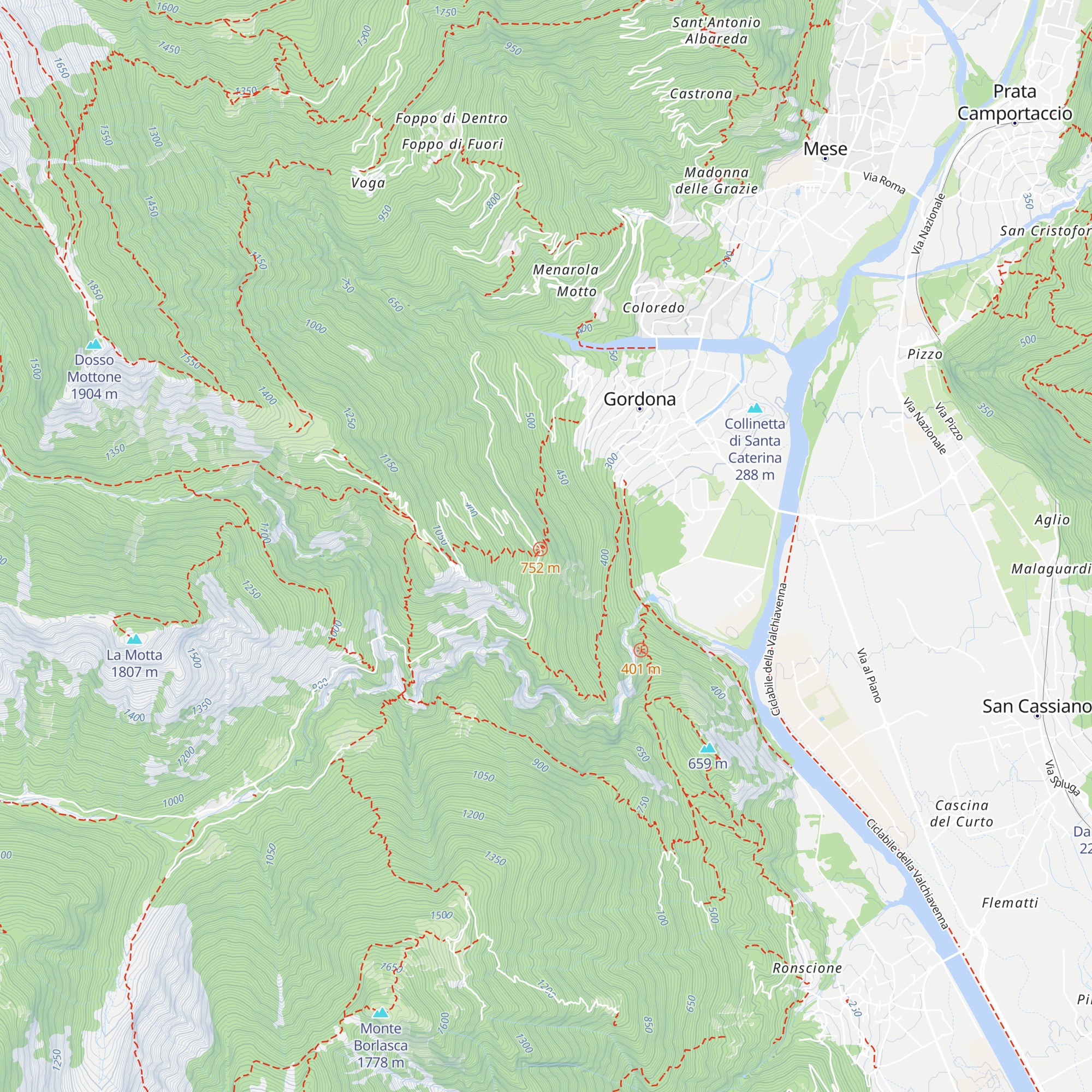 Cappella map