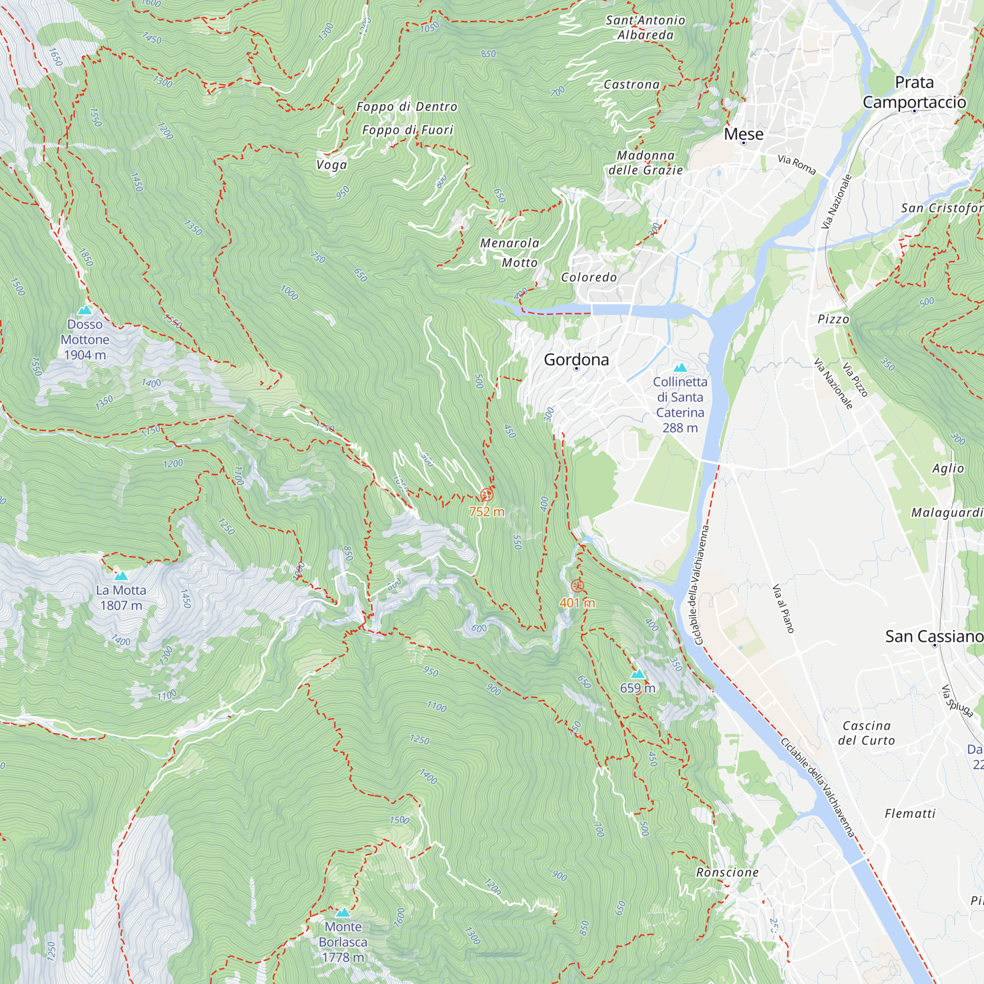 Cappella map